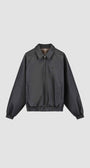 Reversible Leather Uniform Jacket