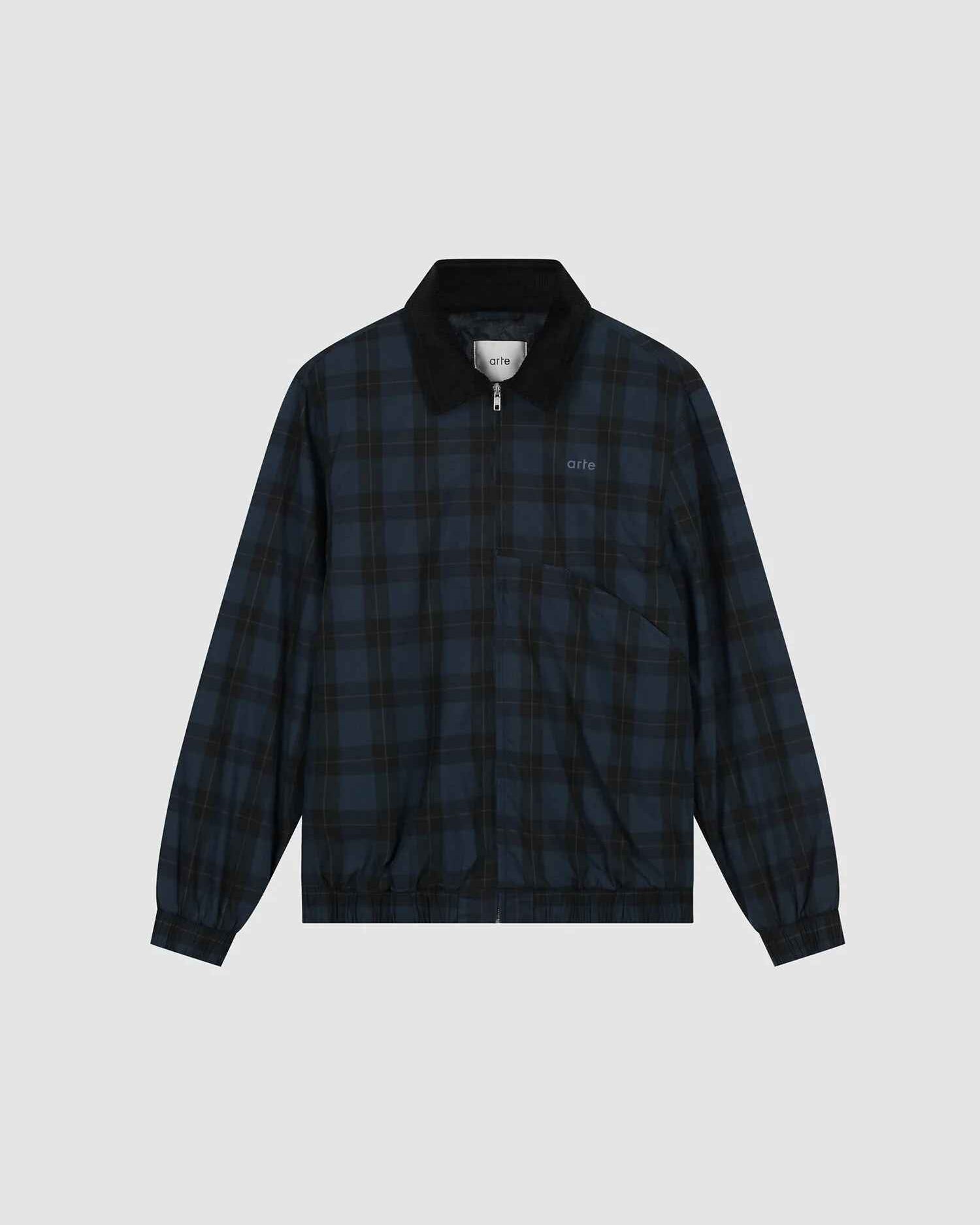 Arc Plaid Jacket