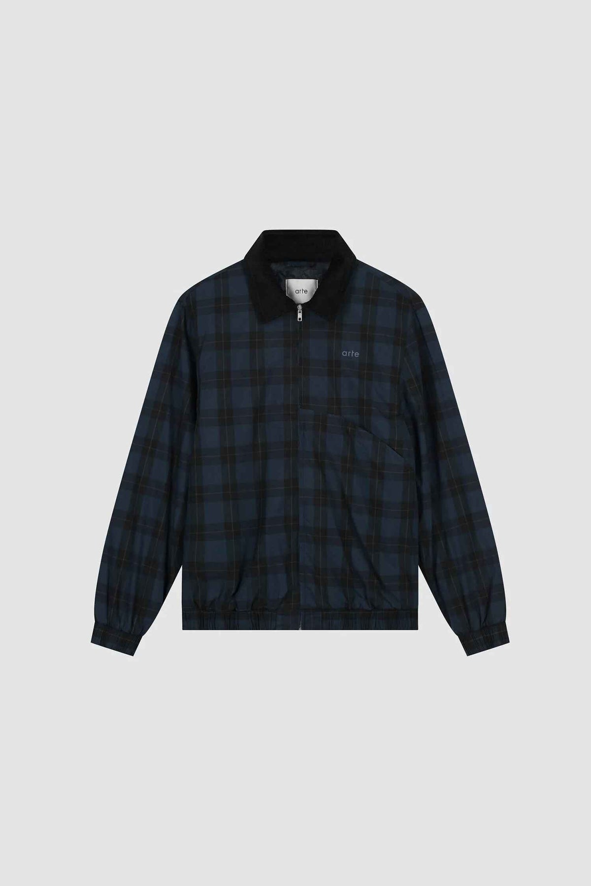 Arc Plaid Jacket