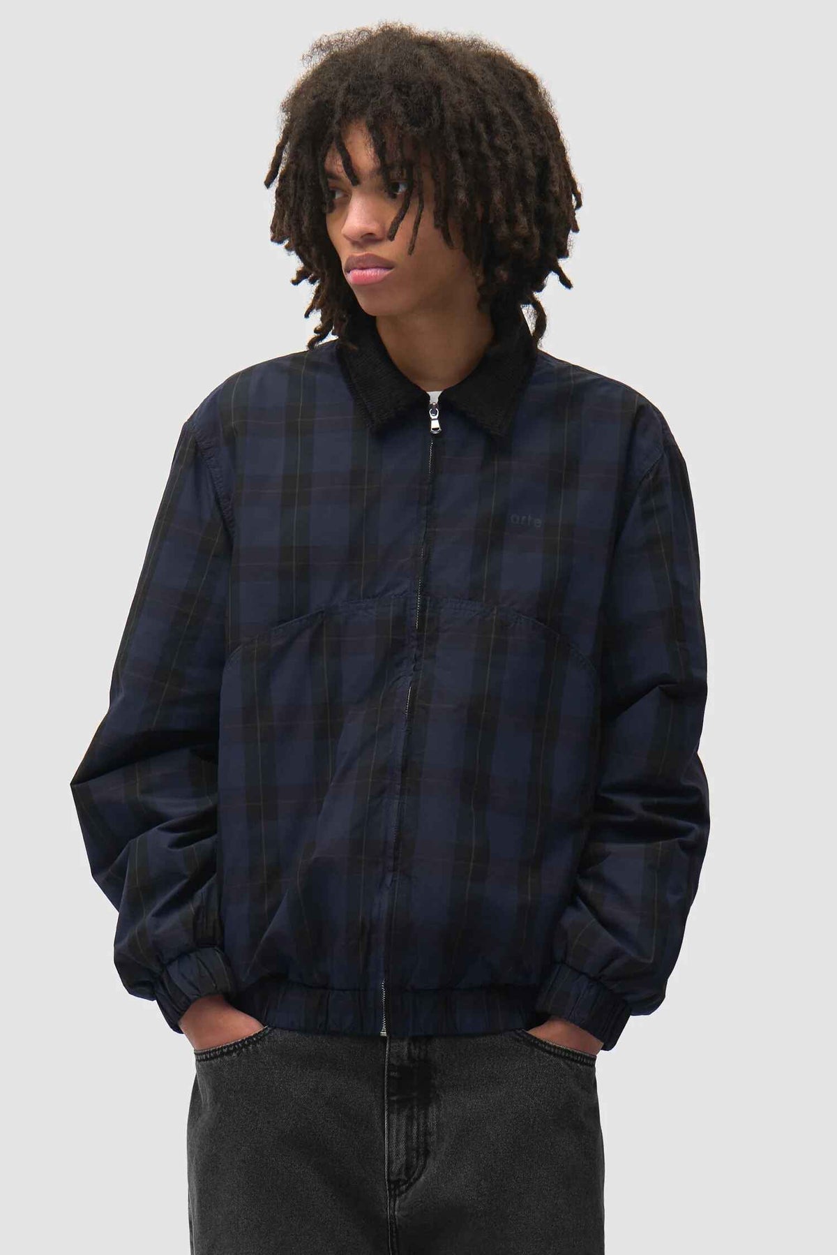 Arc Plaid Jacket