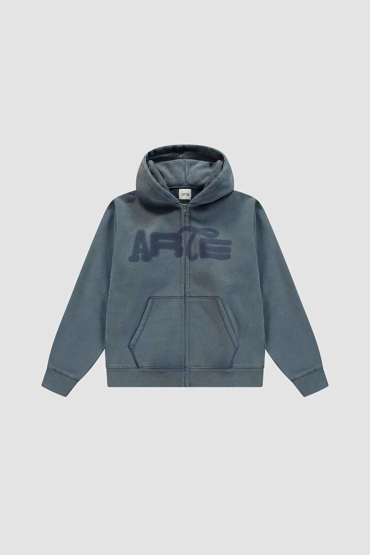 Stencil Sunfade Zip Hoodie