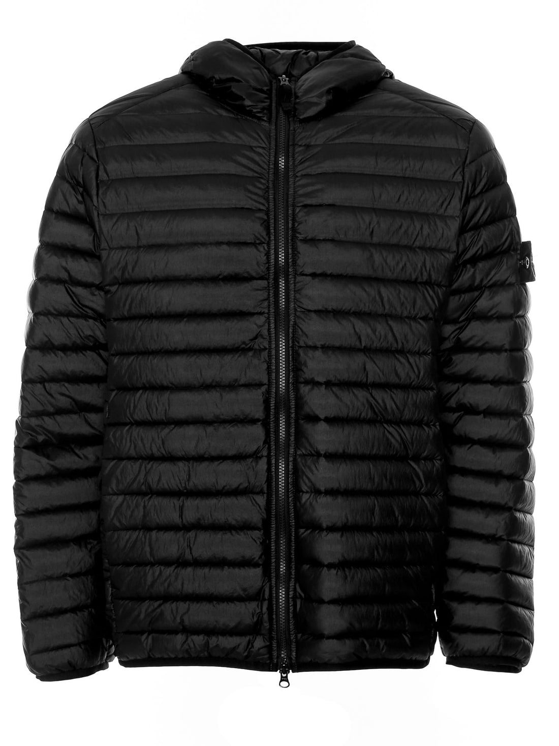Black stone island puffer jacket shop